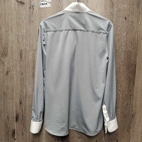 LS Show Shirt, Snap Collar *vgc

