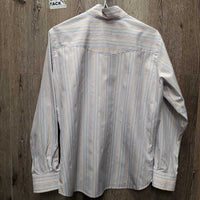 LS Show Shirt, 1x collar *vgc, older, puckers