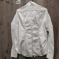 LS Show Shirt, magnet collar *vgc, seam puckers, older
