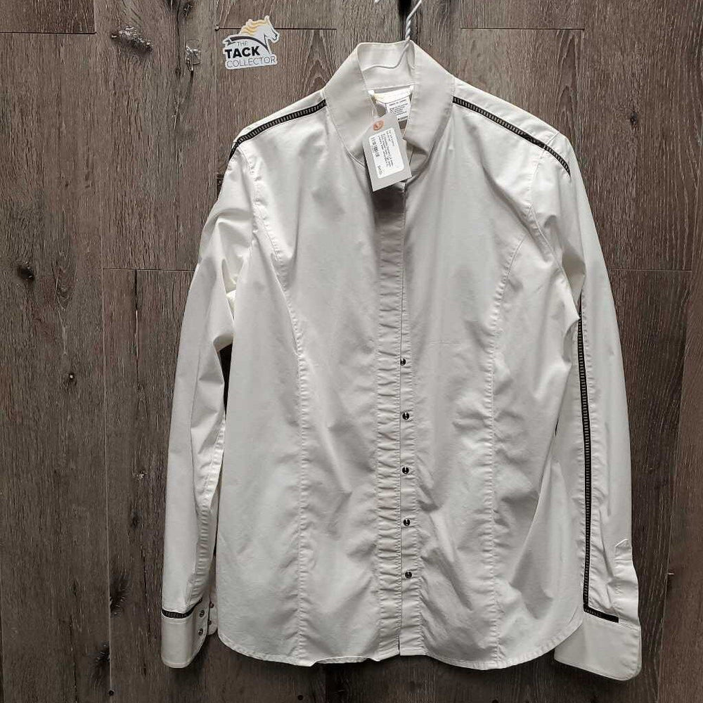 LS Show Shirt, magnet collar *vgc, seam puckers, older