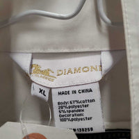 LS Show Shirt, magnet collar *vgc, seam puckers, older