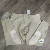 Side Zip Breeches *gc/fair, undone stitching, discolored seat, v.pilly inside, v..clumpy knees, older
