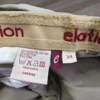 Side Zip Breeches *gc/fair, undone stitching, discolored seat, v.pilly inside, v..clumpy knees, older
