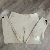 Side Zip Breeches *vgc, seam puckers, older, mnr stains, rubs & pills, snags
