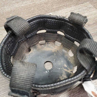 Clip On Grazing Muzzle Basket Only, 4 straps *gc, mnr dirt, residue, frays, rubs
