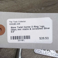 Slow Twist Hunter D Ring *vgc, clean, mnr stains & scratches
