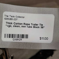 Thick Cotton Rope Trailer Tie *vgc, clean, mnr rubs
