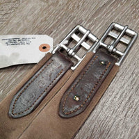 Lg Belly Girth, 2x els, Caribiner *xc, clean, sharp nameplate screws, elastic: mnr stains & stretched