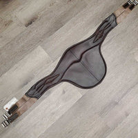 Lg Belly Girth, 2x els, Caribiner *xc, clean, sharp nameplate screws, elastic: mnr stains & stretched