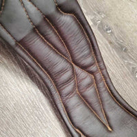 Lg Belly Girth, 2x els, Caribiner *xc, clean, sharp nameplate screws, elastic: mnr stains & stretched
