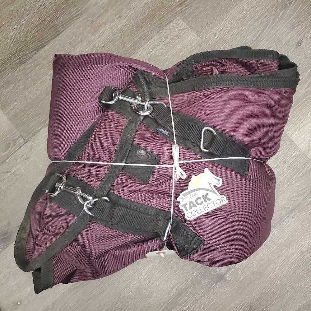 Hvy Winter Blanket, 2 legs *vgc, wpf, dirty, manure, mnr rust, threads, rubs, hair