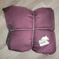 Hvy Winter Blanket, 2 legs *vgc, wpf, dirty, manure, mnr rust, threads, rubs, hair