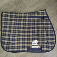 Jumper Saddle Pad *gc, clean, v.hairy, rubs, pills, puckers, older

