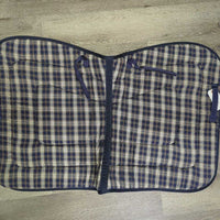 Jumper Saddle Pad *gc, clean, v.hairy, rubs, pills, puckers, older

