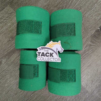 4 Fleece Polos, bag *like new, older?, mnr stains & hair
