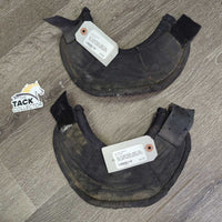 No Turn Bell Boots, velcro *fair, dirty, faded, curled, stains, holes, rubs, pills, missing logos
