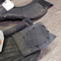 No Turn Bell Boots, velcro *fair, dirty, faded, curled, stains, holes, rubs, pills, missing logos
