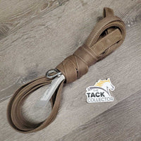 Nylon Web Lunge Line, loop handle, swivel snap *gc, older mnr residue, snags, rubs