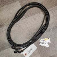 Pr Thick Soft Biothane Split Reins, Conway Buckles *vgc, rubs, residue, dirt
