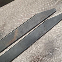 Pr Thick Soft Biothane Split Reins, Conway Buckles *vgc, rubs, residue, dirt