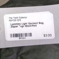 Light Garment Bag, Zipper *vgc
