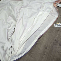 "Horses at Dusk" Duvet Cover, zipper end *gc, clean, stained, dingy
