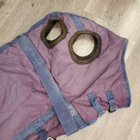 Med Full Face Hood, snaps *gc, clean, mnr wpf, hair, faded, mnr rust, stains, dirt, rubs, clumpy
