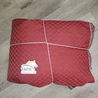 Med Winter Blanket, 2 legs *vgc, 0 wpf, older, mnr hair, dirt, film, dusty, tape, faded, undone stitch
