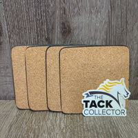 "Wild Horses" by Revelations 4 Coasters, box *xc, faded box
