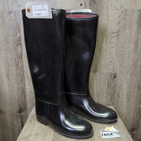 Tall Lined Rubber Riding Boot *like new
