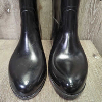 Tall Lined Rubber Riding Boot *like new
