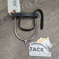 1 ONLY Fine POW Spurm Leather Spur Strap *vgc, clean, creases, xholes
