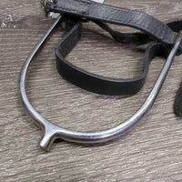 1 ONLY Fine POW Spurm Leather Spur Strap *vgc, clean, creases, xholes
