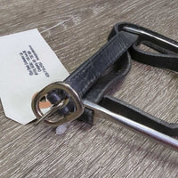 1 ONLY Fine POW Spurm Leather Spur Strap *vgc, clean, creases, xholes
