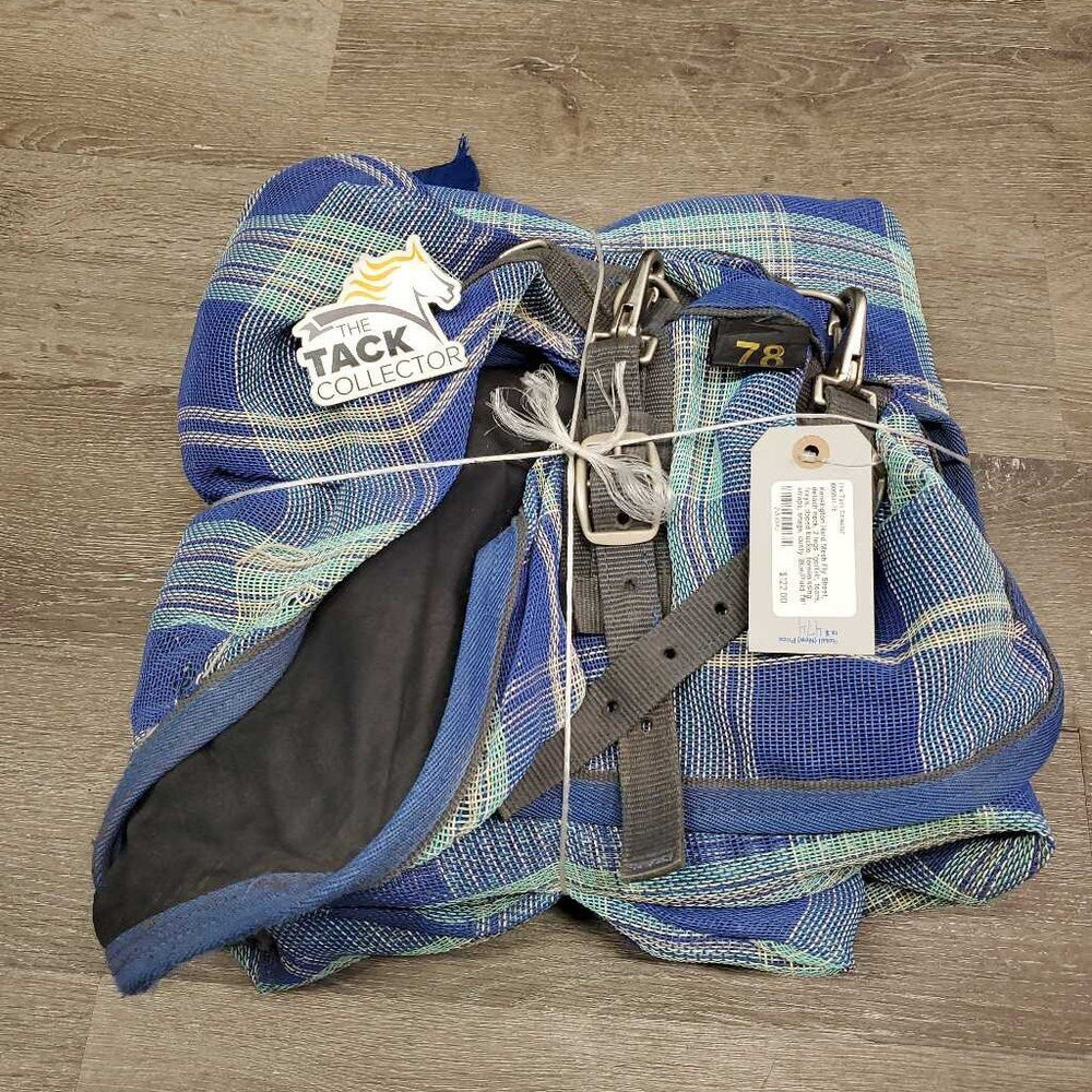 Hard Mesh Fly Sheet, detach neck, 2 legs *gc/fair, tears, frays, ripped buckle, torn/missing straps, snags, dusty