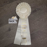 White Horse Show Ribbon *vgc, inscribed, curled eges, stains
