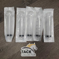 5x 20cc Terumo Plastic Syringes *new