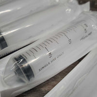 5x 20cc Terumo Plastic Syringes *new