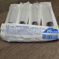 5x 20cc Terumo Plastic Syringes *new