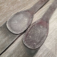 Elastic Breast Plate, snaps *gc, dirty, sticky, residue, dry, xholes, stains, thin fleece
