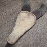 Elastic Breast Plate, snaps *gc, dirty, sticky, residue, dry, xholes, stains, thin fleece
