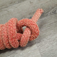 Stiff Nylon Lead Rope *fair, faded, stained, pills, rust, dirt, stiff snap