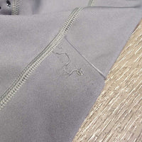 Full Sticky Seat Riding Tight Breeches, Pull On *gc/fair, undone stitching, cracking logos, seam rubs/frays, v.pulled waist
