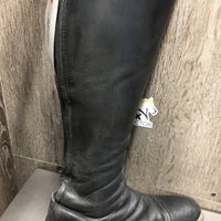 Dress Boots, Zips *gc, clean, No Insoles, repaired zips, mnr dirt, rubs & toe scuffs