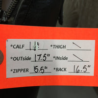 Dress Boots, Zips *gc, clean, No Insoles, repaired zips, mnr dirt, rubs & toe scuffs