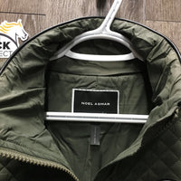 Quilted Puffy Jacket, zipper, back zipper *xc/vgc, dirty pocket

