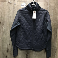 Quilt & Puffy Jacket, zipper *xc/vgc
