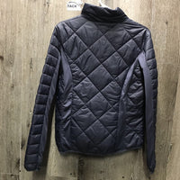 Light Puffy Jacket, zip *gc, dirty pockets, crinkels