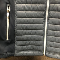 Quilt & Puffy Jacket, zipper *xc/like new
