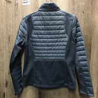 Quilt & Puffy Jacket, zipper *xc/like new
